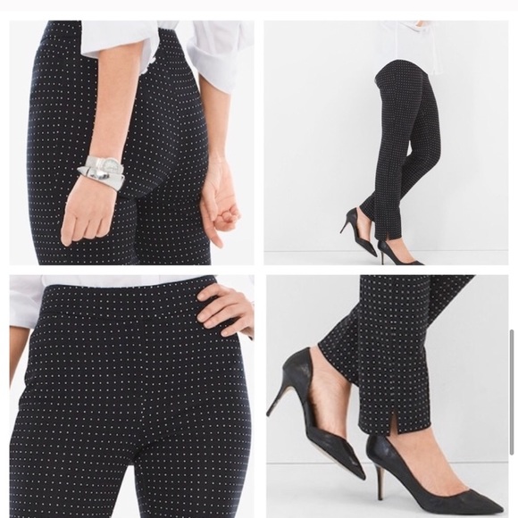 Chico’s Polka Dot Pants NWT - Picture 7 of 9
